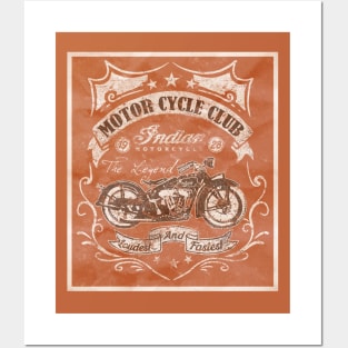 Motor Cycle Club Posters and Art